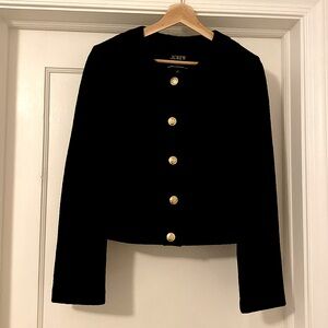 NWOT J.Crew Lady Jacket Louisa - Boiled Italian Wool